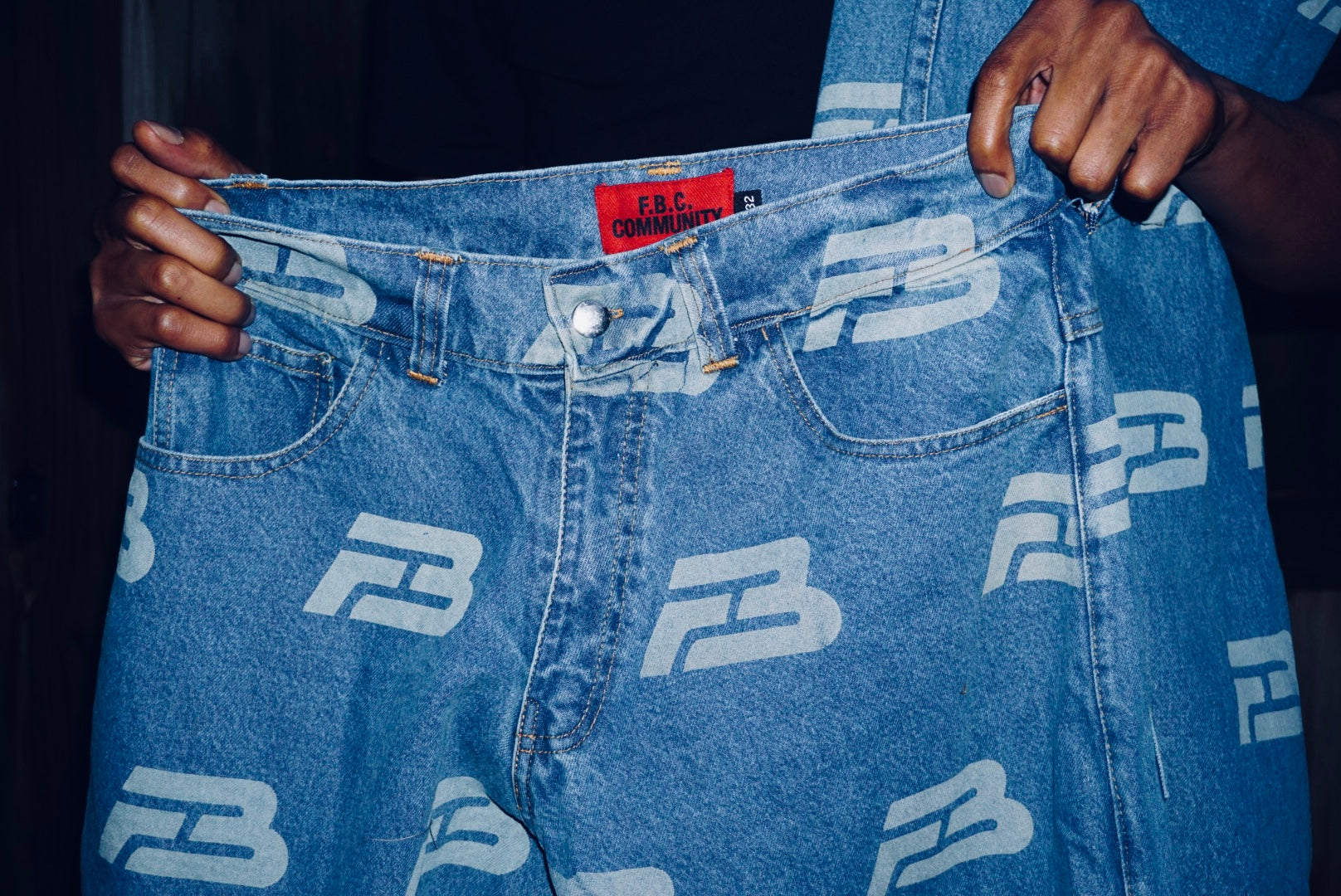 FBC BAGGY DENIM JEANS