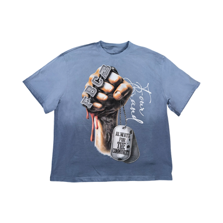 FBC DOG TAG TEE (BLUE)