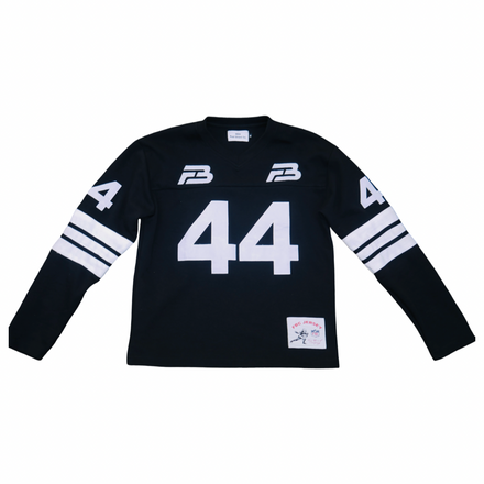 FBC LONG SLEEVE FOOTBALL JERSEY (BLACK)