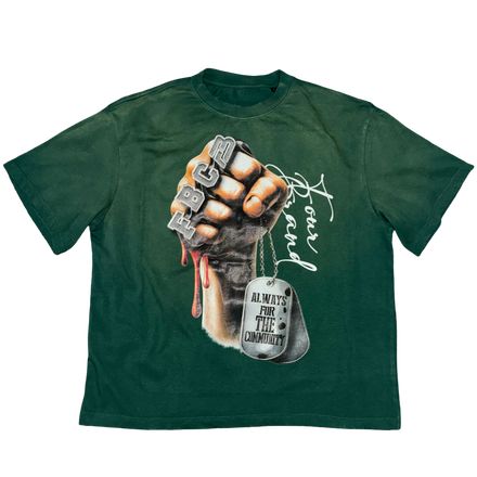 FBC DOG TAG TEE (GREEN)