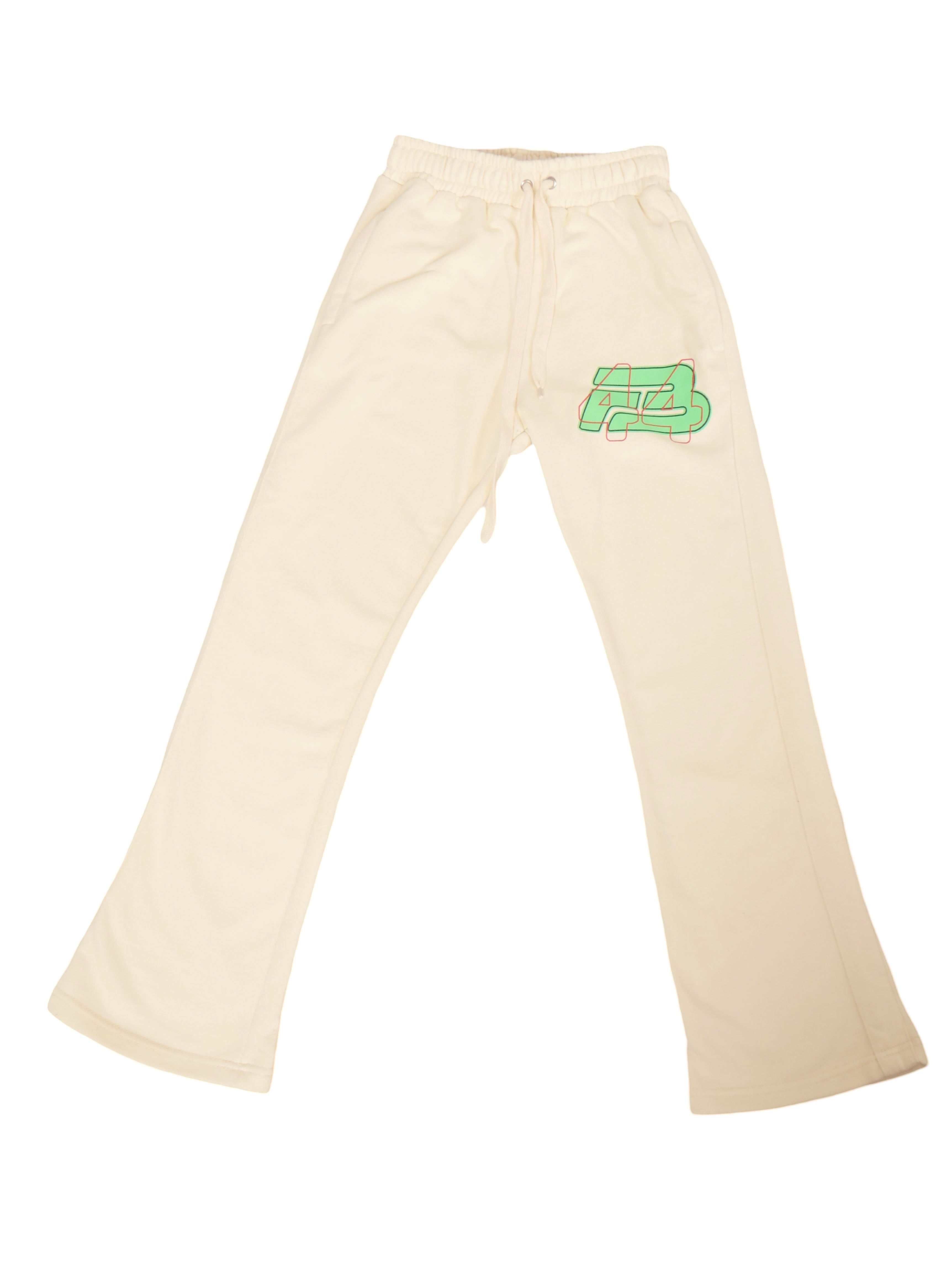 FBC CRÈME FLARE SWEATPANTS