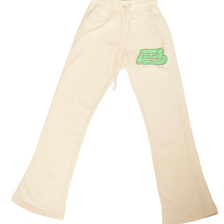 FBC CRÈME FLARE SWEATPANTS