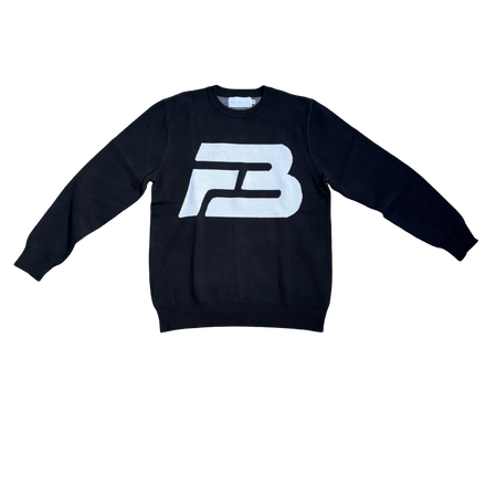 FBC BLACK KNIT SWEATER