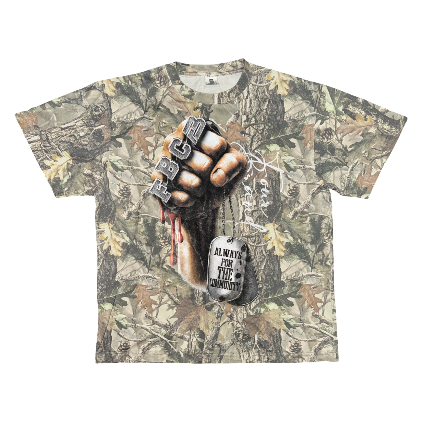 FBC DOG TAG TEE (CAMO)
