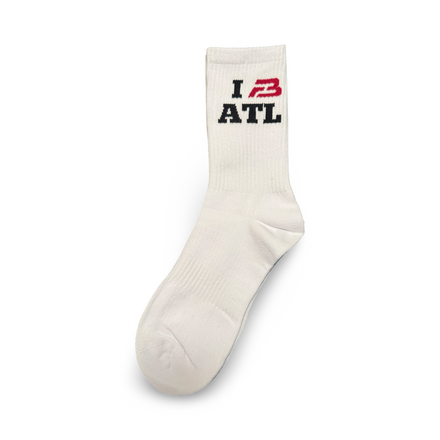I FB ATL LOGO CREW SOCKS